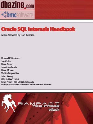 cover image of Oracle SQL Internals Handbook